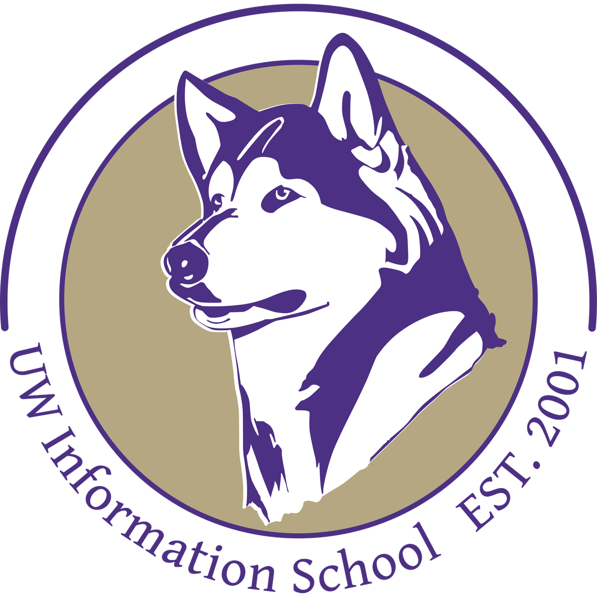 Sticker 4: A Husky with a heart of gold.